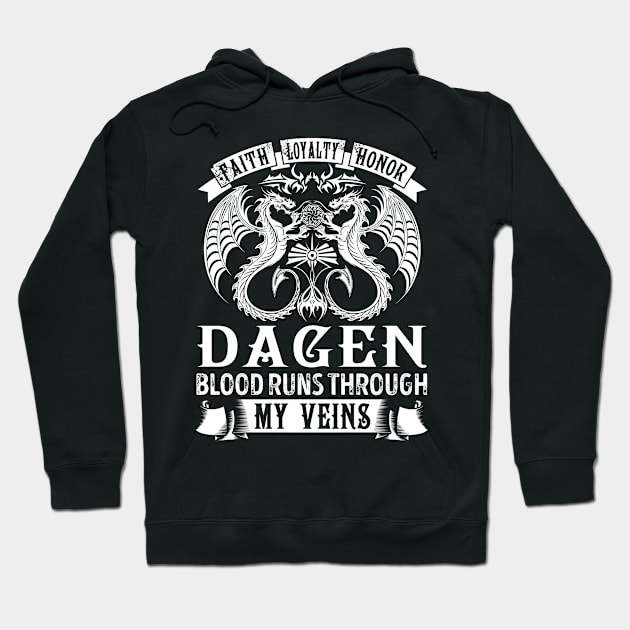 DAGEN Hoodie by T-shirt with flowers